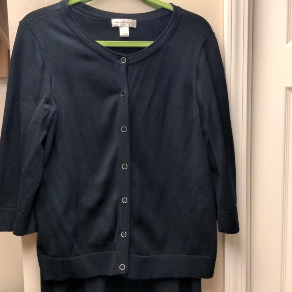Women's black sweater